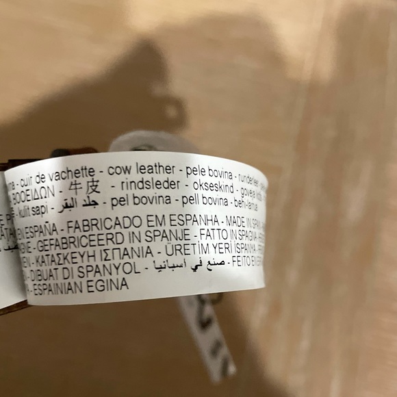 ZARA LEATHER BELT - Picture 6 of 8